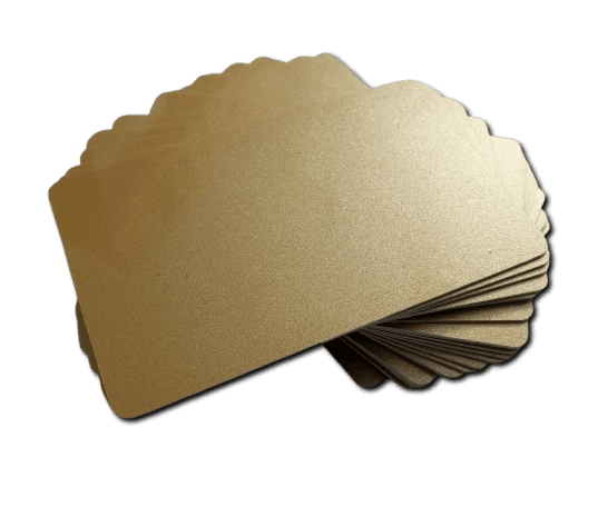 Gold PVC ID Card